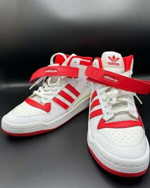 Adidas Forum Mid 'White Vivid Red' GY5819